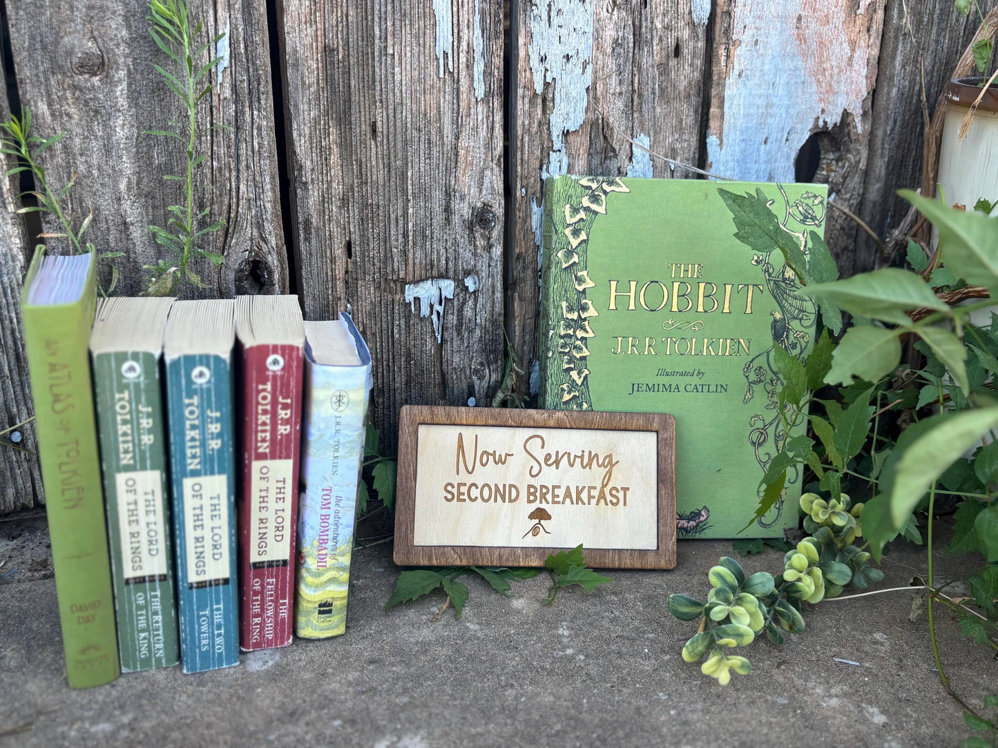 Now Serving Second Breakfast Wood Engraved Sign | Personalized Fantasy Ring Decor Kitchen | Wedding & Anniversary Gift