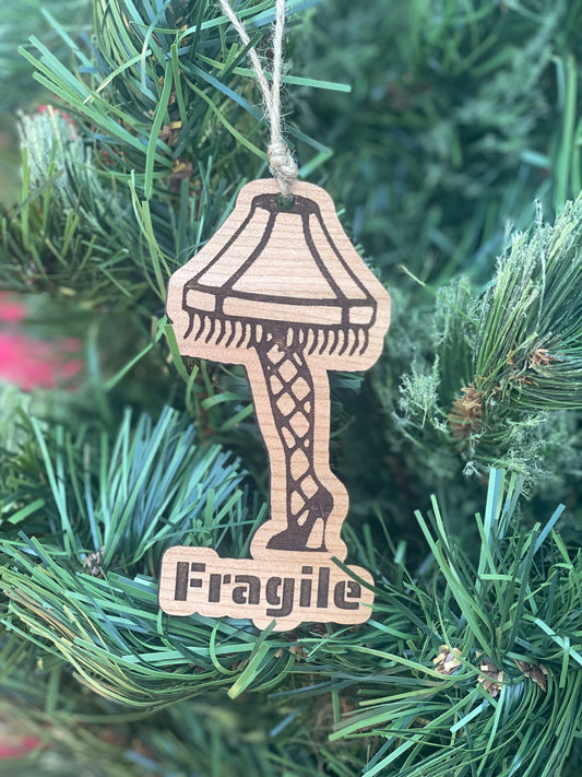 Christmas Story Fragile Leg Lamp Christmas Ornament