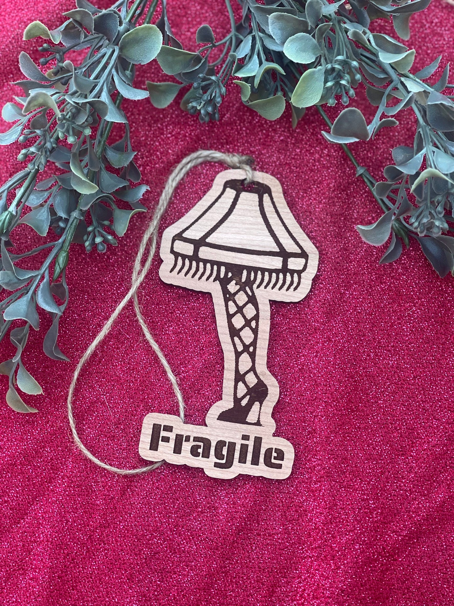 Christmas Story Fragile Leg Lamp Christmas Ornament